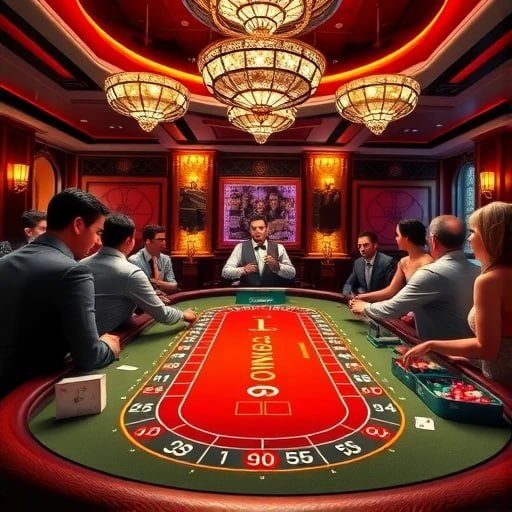 Dasbor permainan singapore 4d yang menampilkan slot populer dan meja live dealer